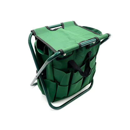English Garden 15 In. Folding Garden Stool with Storage Bag