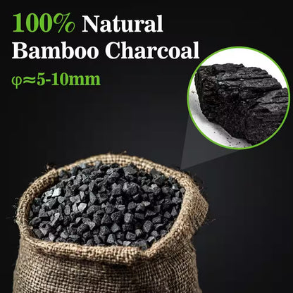 1 Qt. Natural Organic Charcoal Soil Amendments for Potting Soil Indoor Plants, Succulents and Terrarium Use (1-Pack)