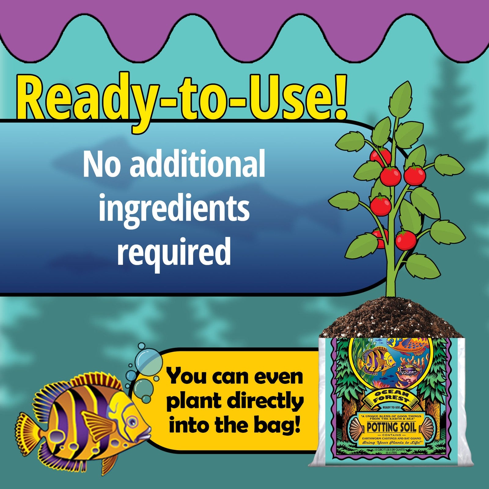 Foxfarm Ocean Forest Potting Soil, 1.5 Cu Ft