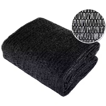 12 Ft. X 10 Ft. 40% Shade Cloth Black Sunblock Fabric with Grommets UV Resistant for Garden Plants Cover