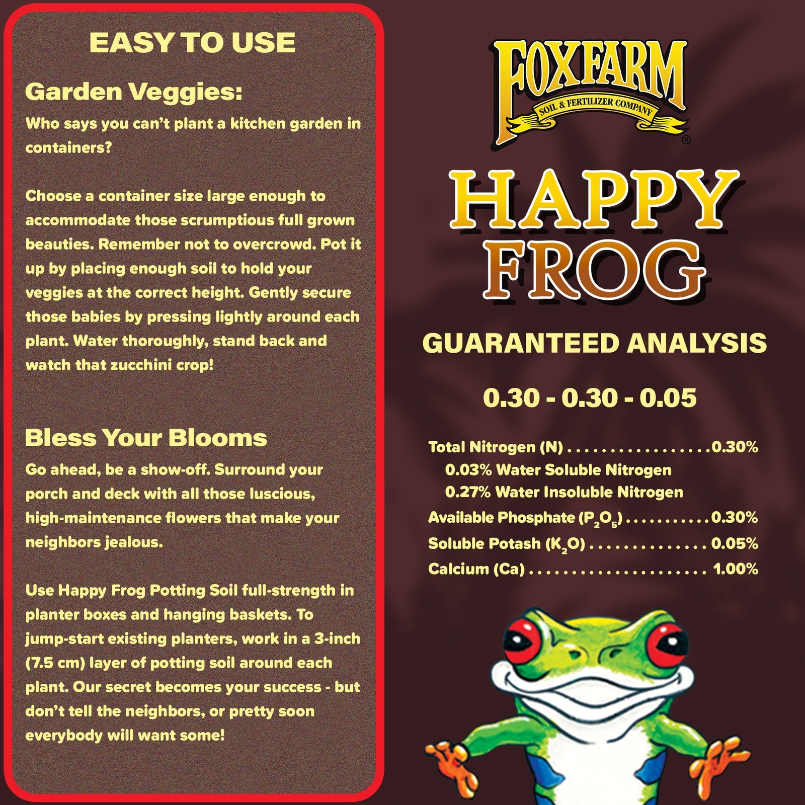 Foxfarm Happy Frog Potting Soil, 2Cu Ft