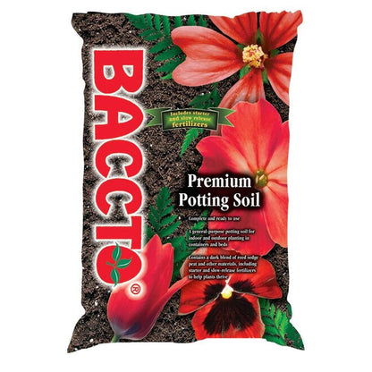 General All Purpose Premium Potting Soil with Perlite, 25 Lbs. (3-Pack)