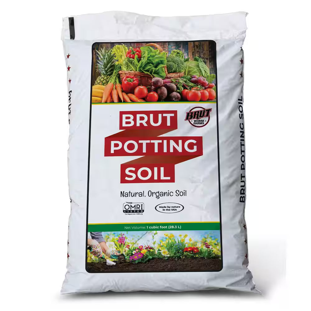 30 Lb. All Purpose Organic Potting Soil with Worm Castings