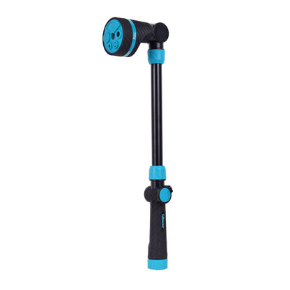 19” Heavy Duty Watering Wand with Swivel Connect, Thumb Control, 5 Pre-Set Spray Patterns, Ergonomic Non-Slip Grip