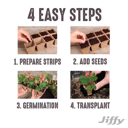 Peat Strips N' Greenhouse Seed Starter Kit
