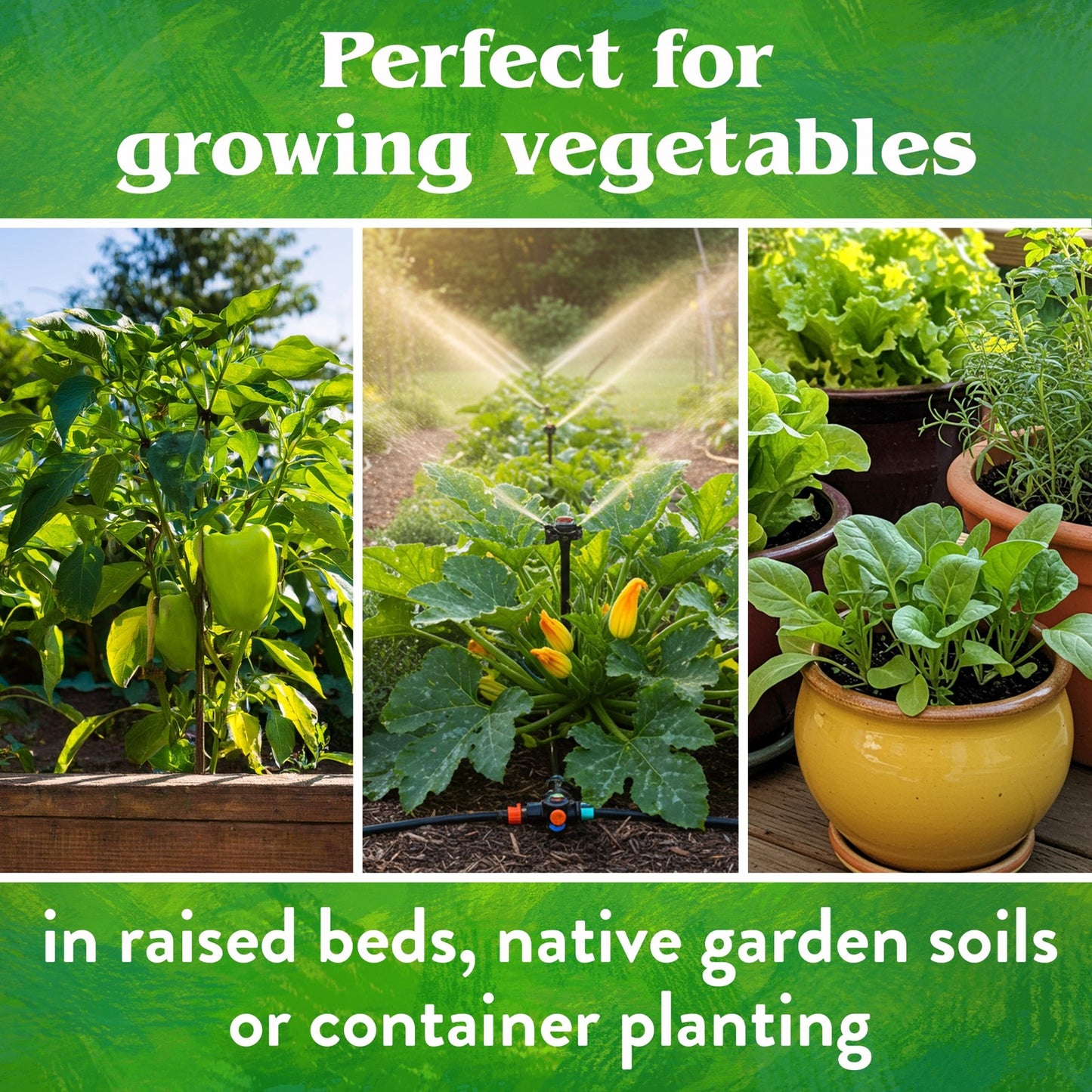 Down to Earth Vegetable Garden 4-4-4 All-Natural Fertilizer, 25 Lbs