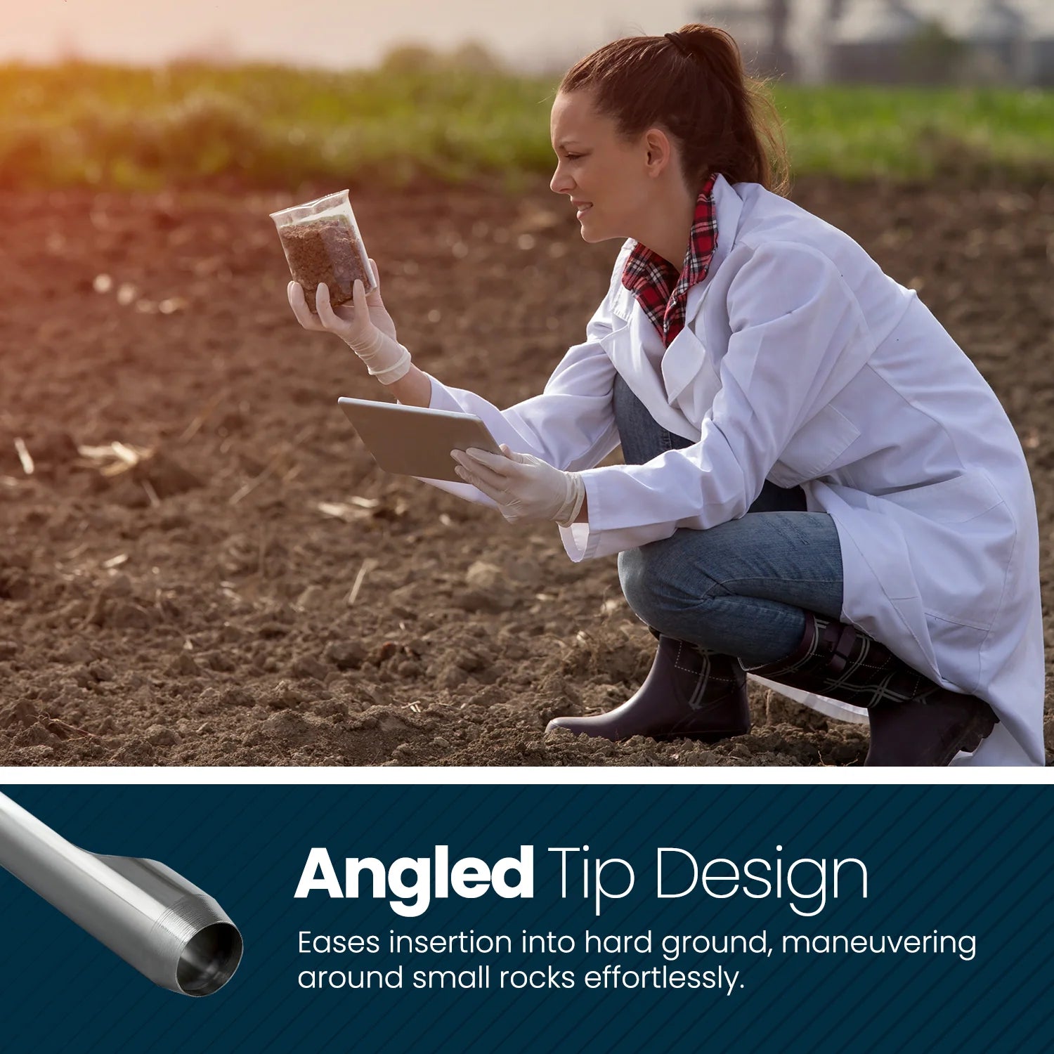 21" SOIL SAMPLER STAINLESS STEEL