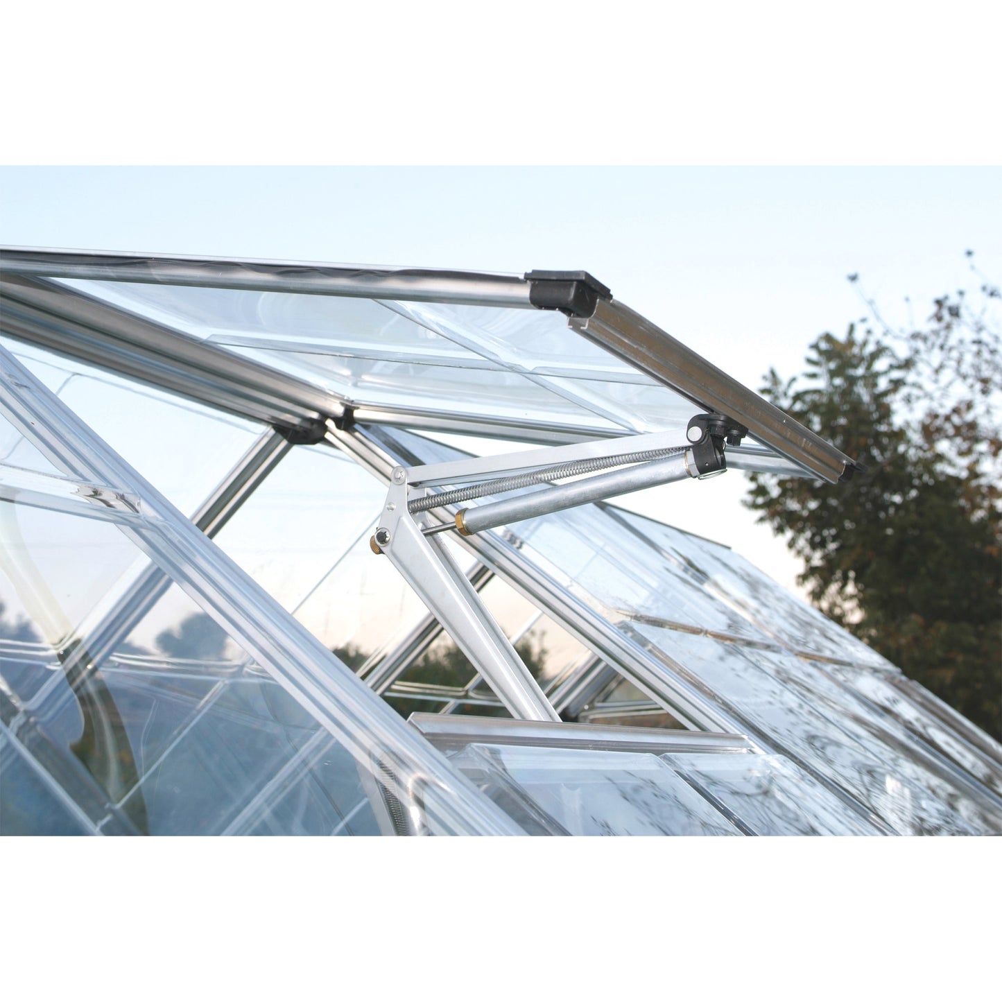 Palram Canopia Americana 12 Ft. X 12 Ft. Greenhouse Kit with Premium Accessory Pack