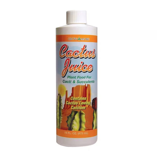 Cactus Juice 16 Oz. Liquid Plant Food Fertilizer Concentrate for Cacti and Succulents 1-7-6