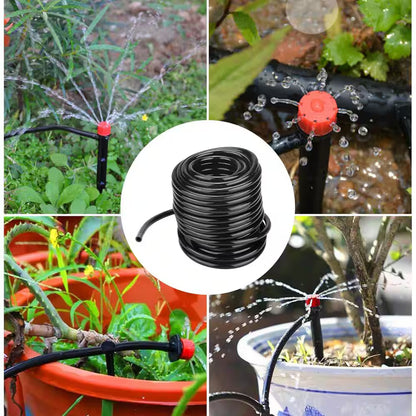 1/4 In. Drip Irrigation Tubing, 200FT Blank Distribution Hose for Garden Watering, DIY Irrigation System