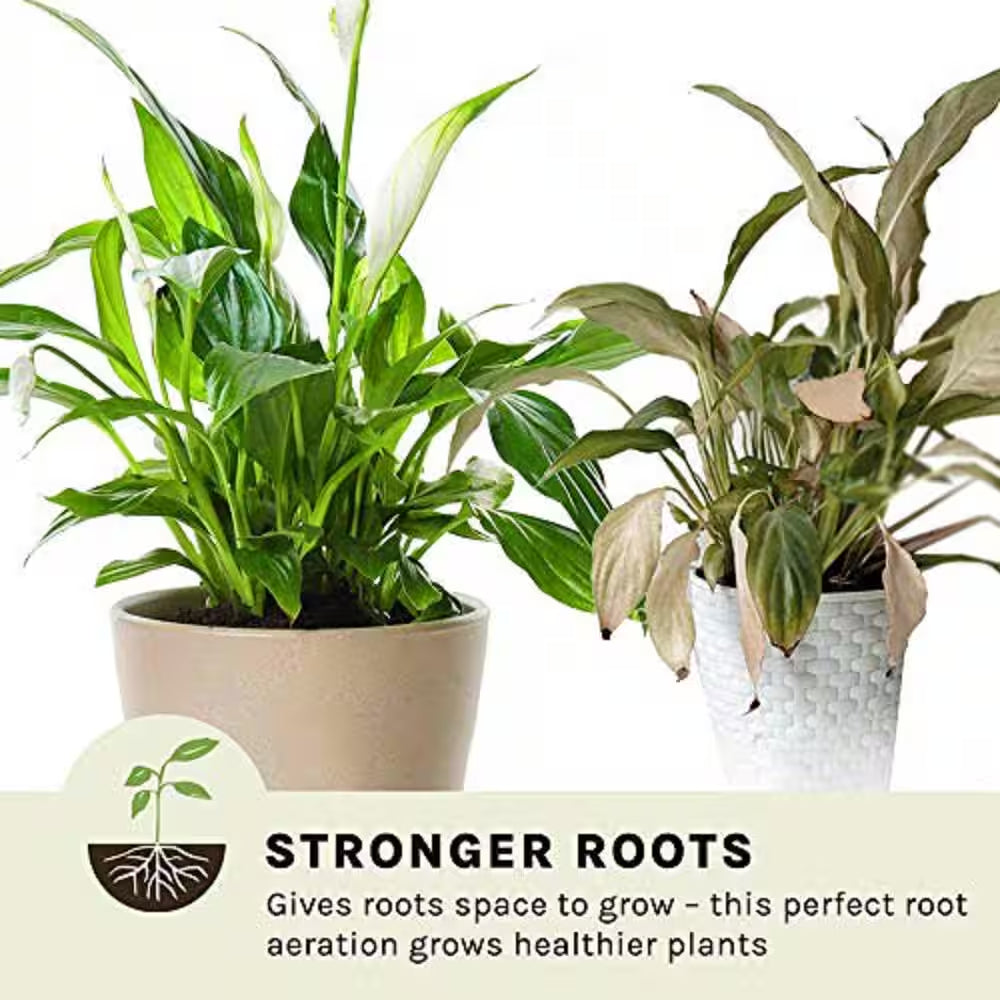 1.75 Cu. Ft. Brown Fluffed Coco Potting Soil Mix