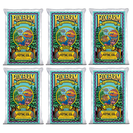 Foxfarm Ocean Forest Potting Soil, 1.5Cu Ft (Pack of 6)