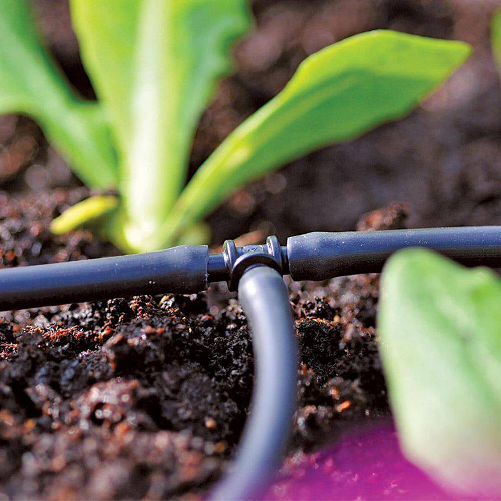 1/4 In. Drip Irrigation Tubing, 200FT Blank Distribution Hose for Garden Watering, DIY Irrigation System