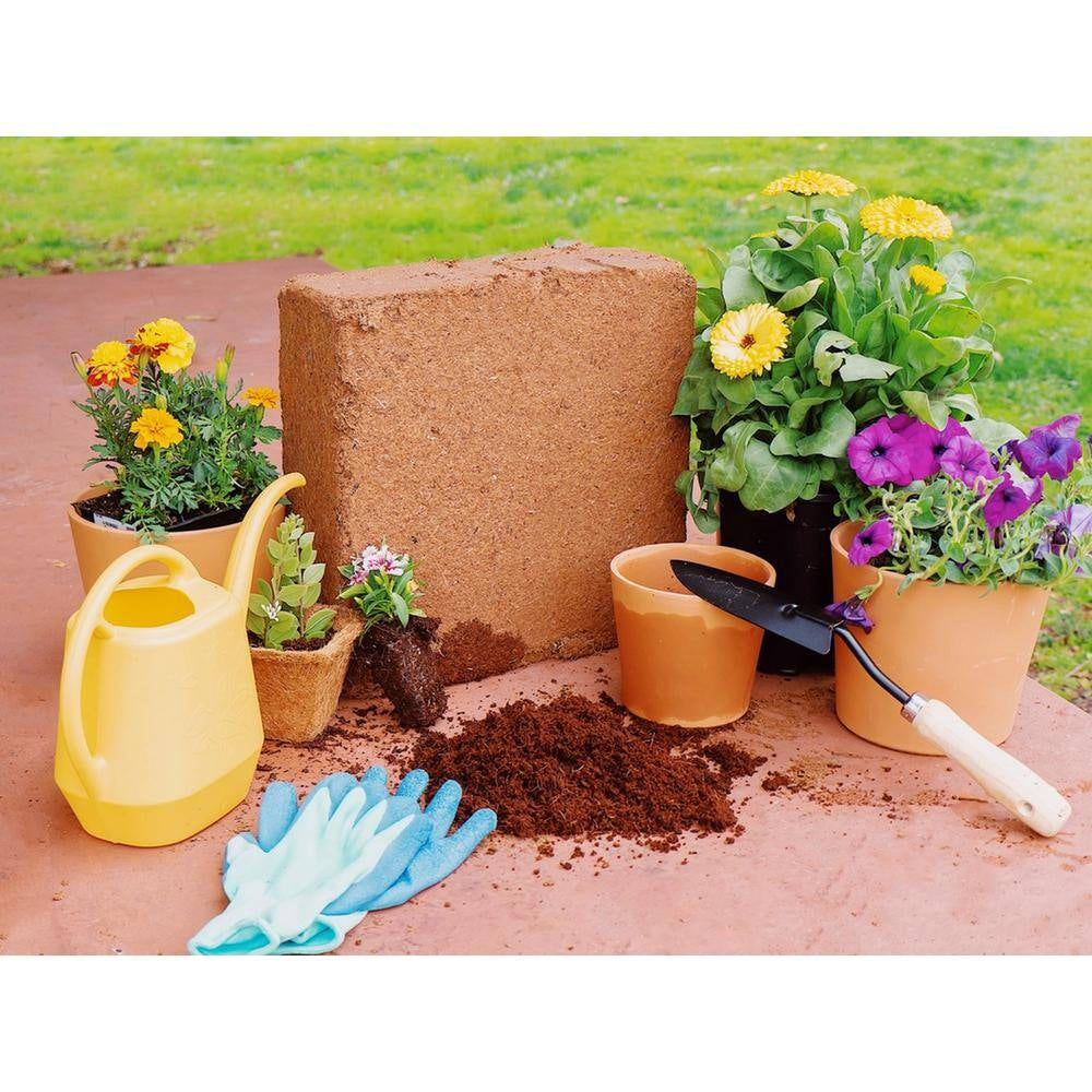 10 Lbs. Organic Coco Block Coir Brick Potting Soil