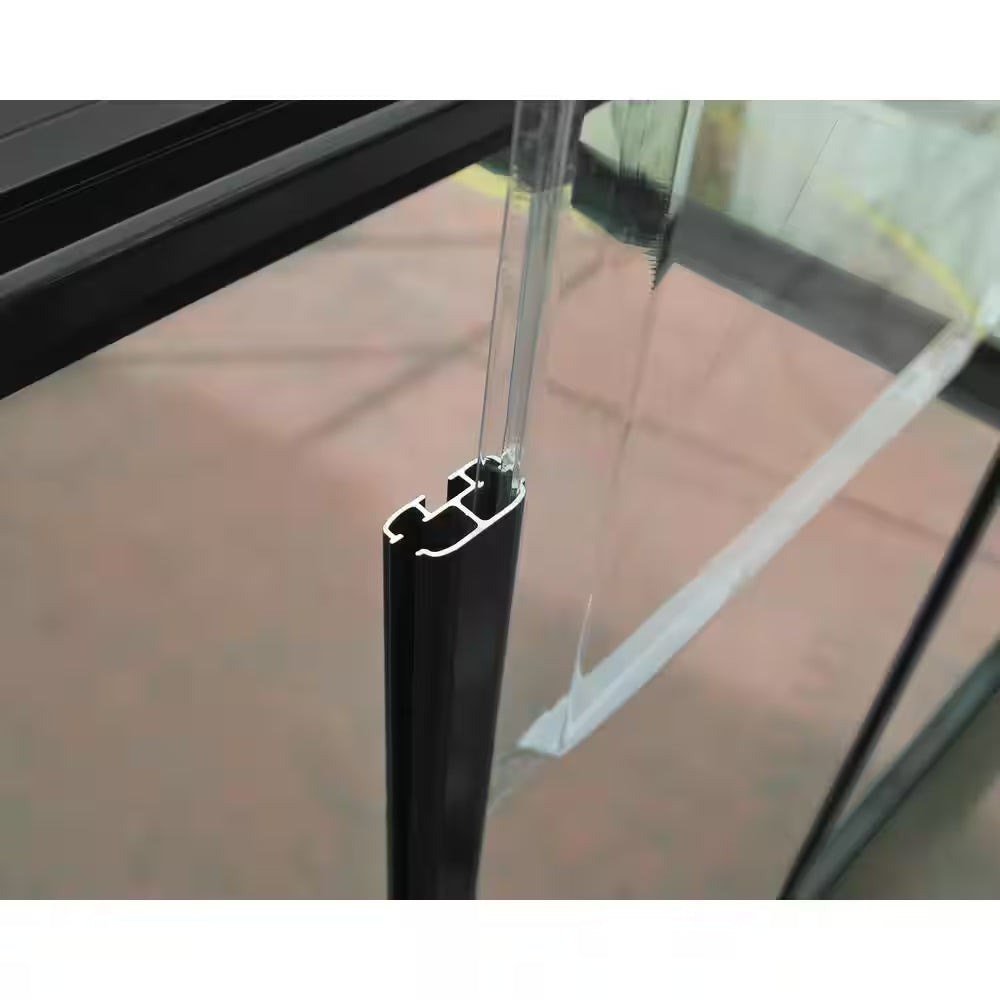 Harmony 6 Ft. X 4 Ft. Gray/Clear Polycarbonate DIY Greenhouse Kit