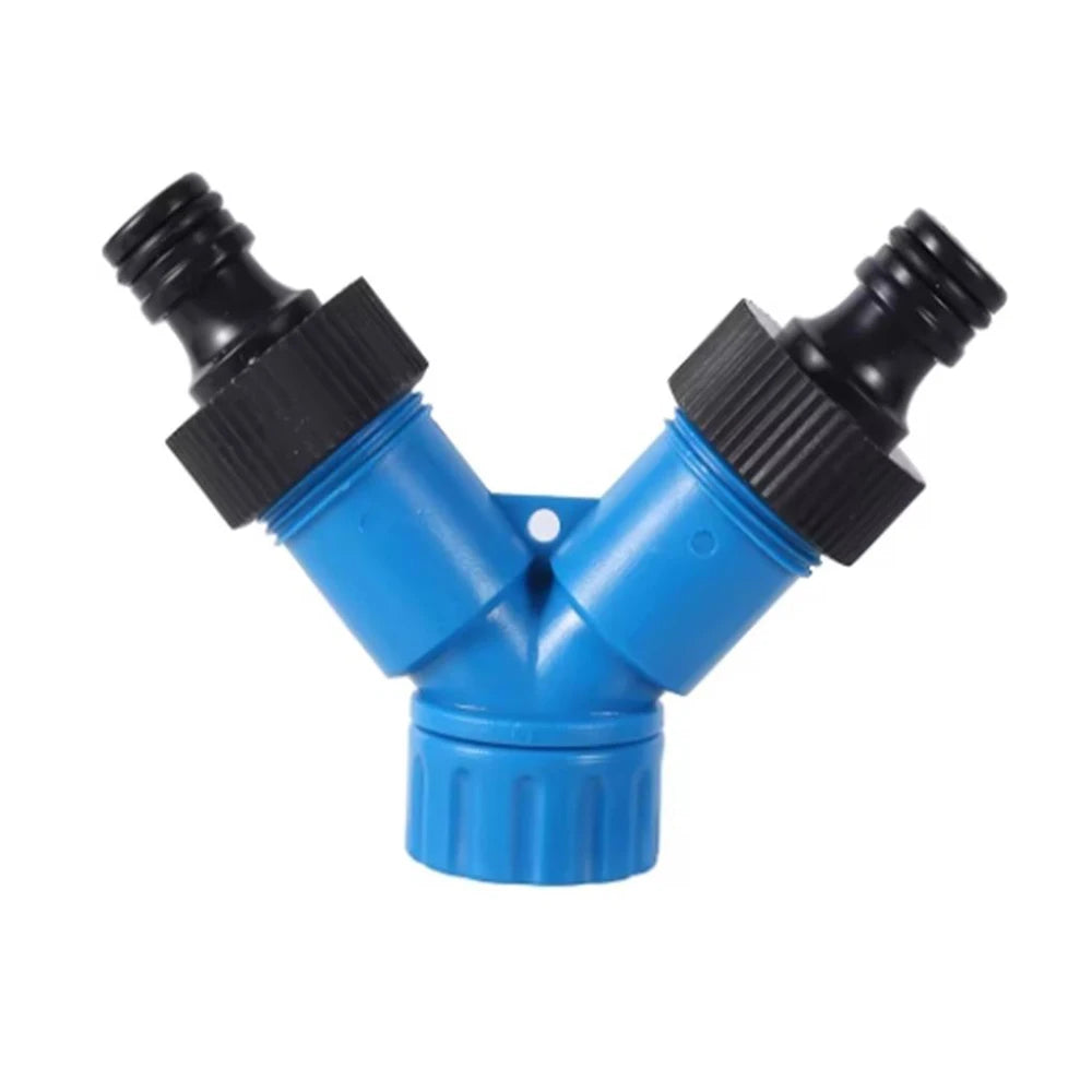 Female Thread Shunt Valve Y-Shaped Quick Connector Garden Irrigation Splitter Car Washing Controller Watering Supplies
