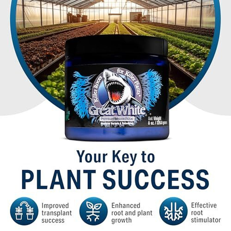 Plant Success Great White Mycorrhizal Fungi 9-Strain 387 Assorted Sizes