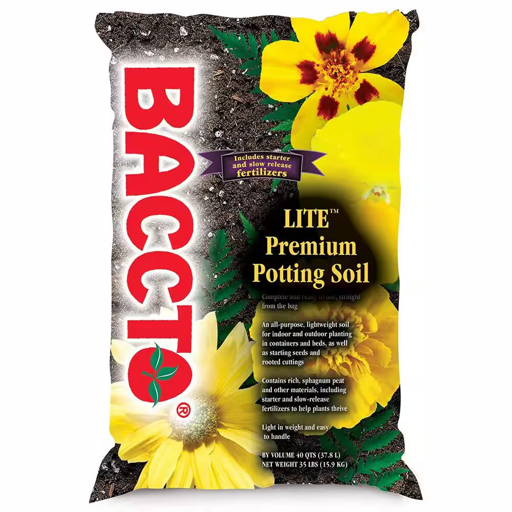 1440  Lite Premium Outdoor Potting Soil, 40 Qt. (3-Pack)