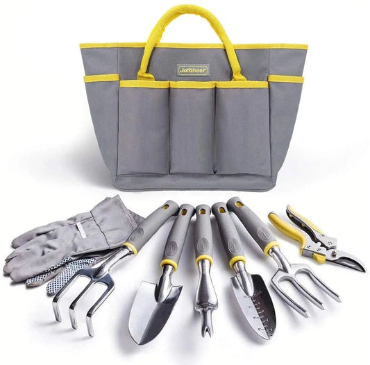 Garden Tools Set, 8PCS Heavy Duty Garden Tool Kit,Gardening Tools