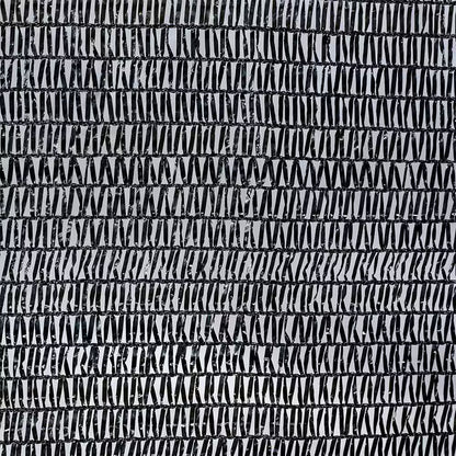 6 Ft. X 12 Ft. 50% Shade Cloth Sunblock Fabric Cut Edge with Free Cilps UV Resistant for Garden Plants Cover, Black