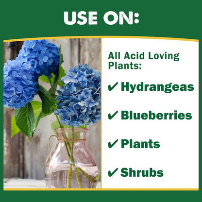 Espoma Organic Soil Acidifier – Lowers Soil Ph and Turns Hydrangeas Blue, 30Lbs