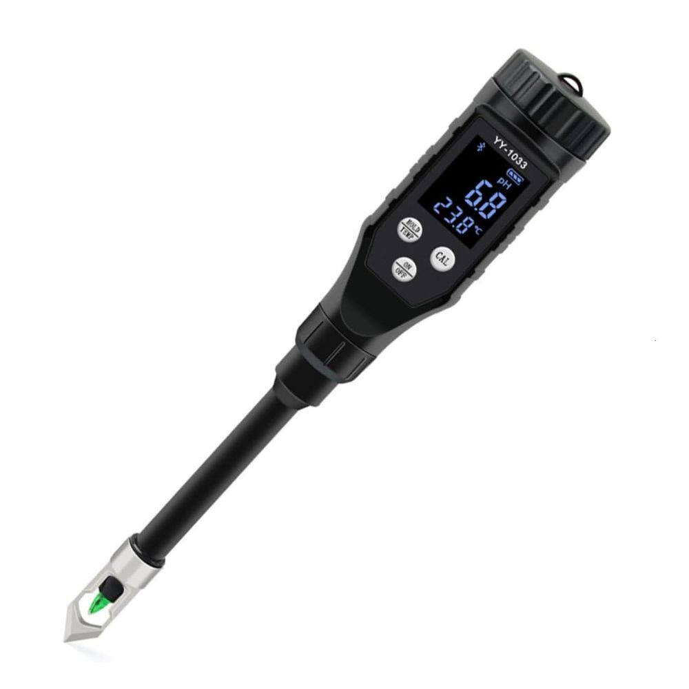 Professional Digital Soil and Water Ph Tester-Accurate Ph Meter for Garden, Lawn, Farm, Brewing Cooking and Pools (1005)