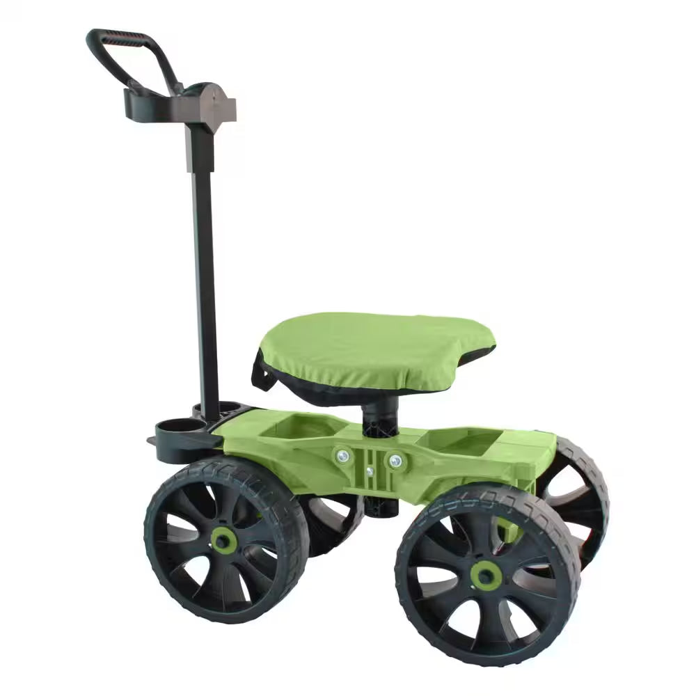 Wheelie Scoot Tool Toter with Comfort Cushion