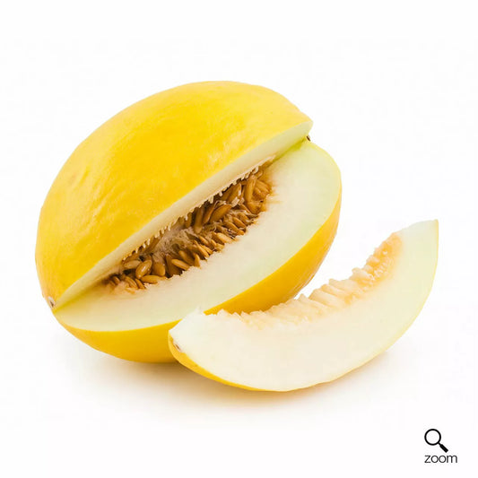 30 Seeds Melon Canary Yellow Sweet Flesh Cucumis melo - GroCo USA - Buy 15 Ships Free