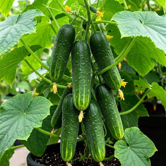 Cucumber Seeds 150 Count Straight Eight Heirloom Vegetable Seeds for Spring Garden - Cucumis sativus