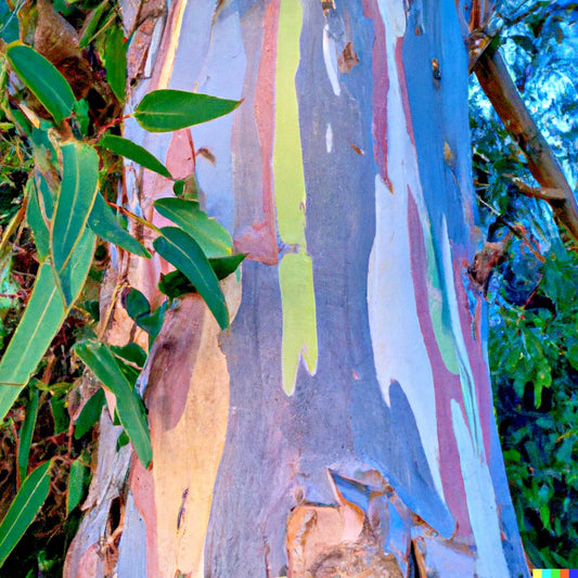 Rainbow Eucalyptus Seeds - 40 Count - Eucalyptus deglupta - Free Shipping - USA Seller
