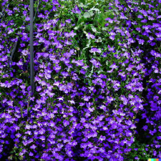 Purple Trailing Lobelia Flower Seeds - 600+ Count | Ground Cover Plant | Ideal for Baskets | Lobelia erinus