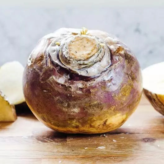 American Purple Top Rutabaga Seeds - 1000 Non-GMO Brassica napus - Heirloom Vegetable Garden Seeds, Free Shipping