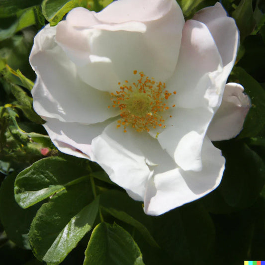White Rose Bush Seeds - 30+ Rosa Rugosa alba - Flowering Shrub for Garden - US Free Shipping