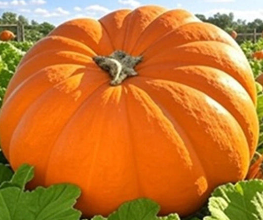 Dills Atlantic Giant Pumpkin Seeds - NON-GMO Heirloom Garden Seeds - Large Size for Home Gardening - Cucurbita maxima