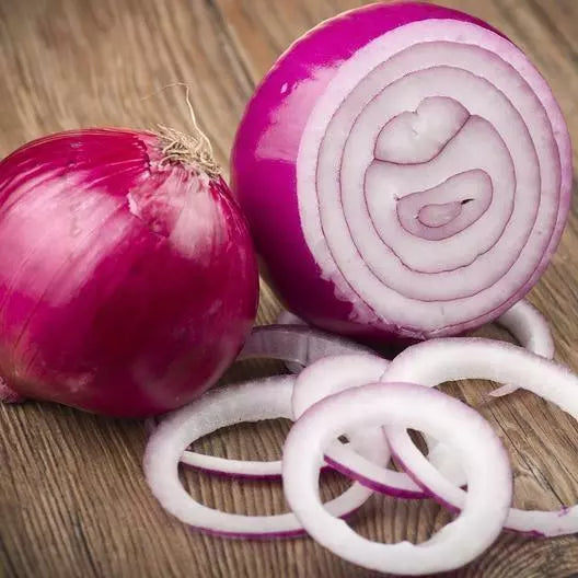 Red Creole Onion Seeds - 500 Non-GMO Heirloom Seeds - Allium cepa - Perfect for Home Gardening