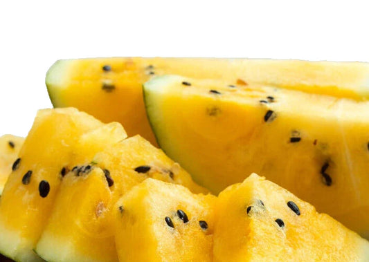 Watermelon Seeds - 8 Seeds - Moon and Stars Yellow Flesh - Citrullus lanatus - Grow Your Own Delicious Fruit