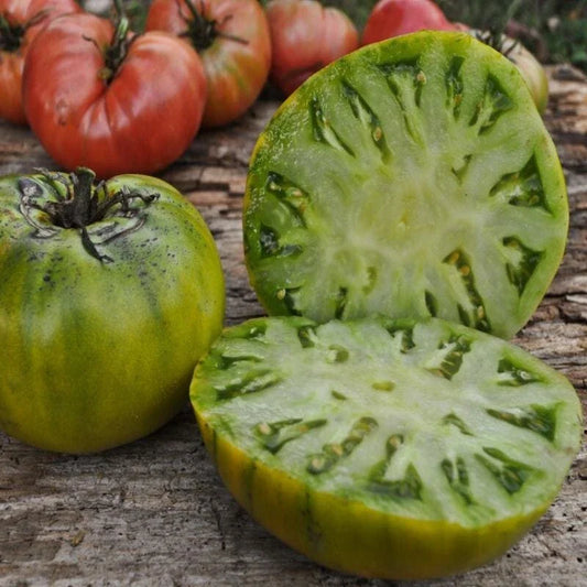 Cherokee Green Tomato Seeds - 120+ Heirloom Organic NON-GMO - Rare Variety - Perfect for Home Gardens