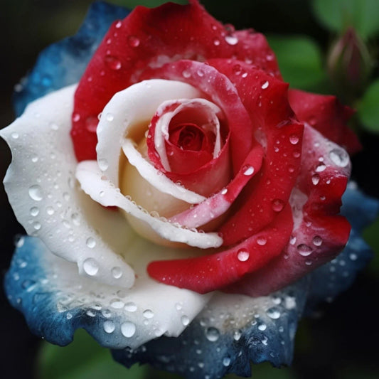 Rare Three-Color Rose Seeds - 20pcs for Home Garden - Vibrant Elegance Blooms - Rosa spp.