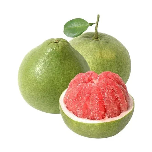 Very Sweet Pomelo Seeds - 5 Pack - Green Rind & Pink Flesh - Citrus Maxima - 2024 USA