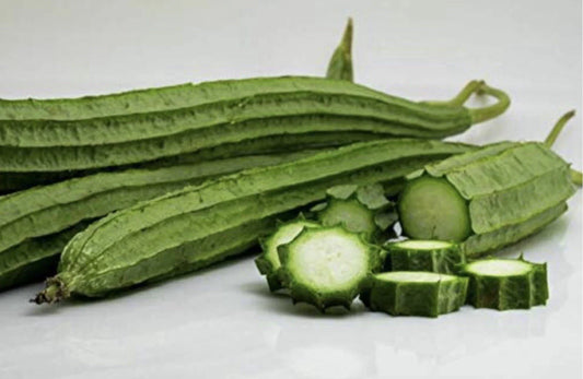 Patola Seeds 20+ Pack | Ridge Gourd | Chinese Okra | Angled Luffa | Free Seeds Included