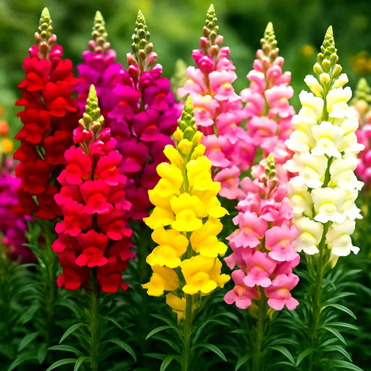 Snapdragon Flower Seeds - 6000+ Hummingbird Rainbow Mix - Fragrant | Antirrhinum majus