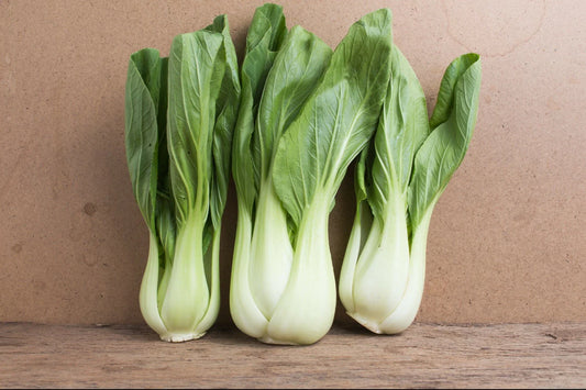 Bok Choy Seeds - 4000+ Non-GMO Chinese White Stem Pak Choi - Brassica rapa (Chinese Cabbage)
