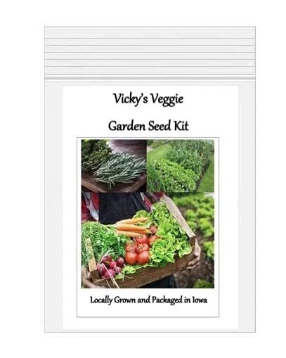 Vegetable Garden Seed Kit - 14 Varieties - Easy Grow | Vicky's Garden