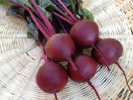 Beet Seeds - 8000 Count - Detroit Dark Red - Beta vulgaris - Frost Hardy, Perfect Globes, Popular Variety