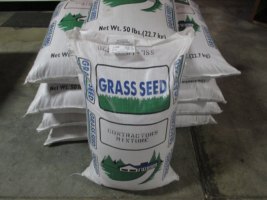 Contractor's Mix Grass Seed 5 lb Kentucky 31 Ryegrass Quick Germination Full Sun - Ideal for Lawns and Erosion Control