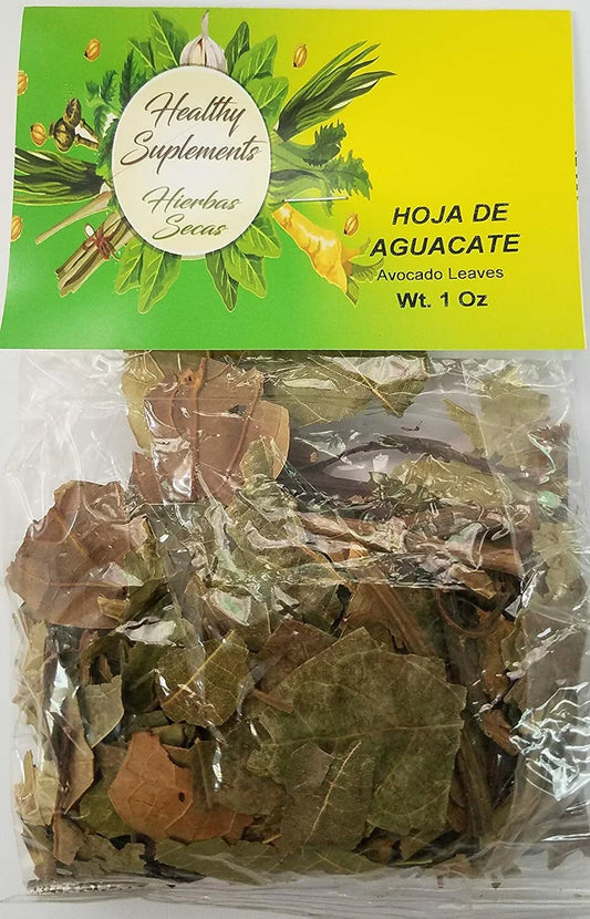 Hojas de Aguacate 1 Oz - Dried Avocado Leaves for Cooking and Herbal Use - Persea americana